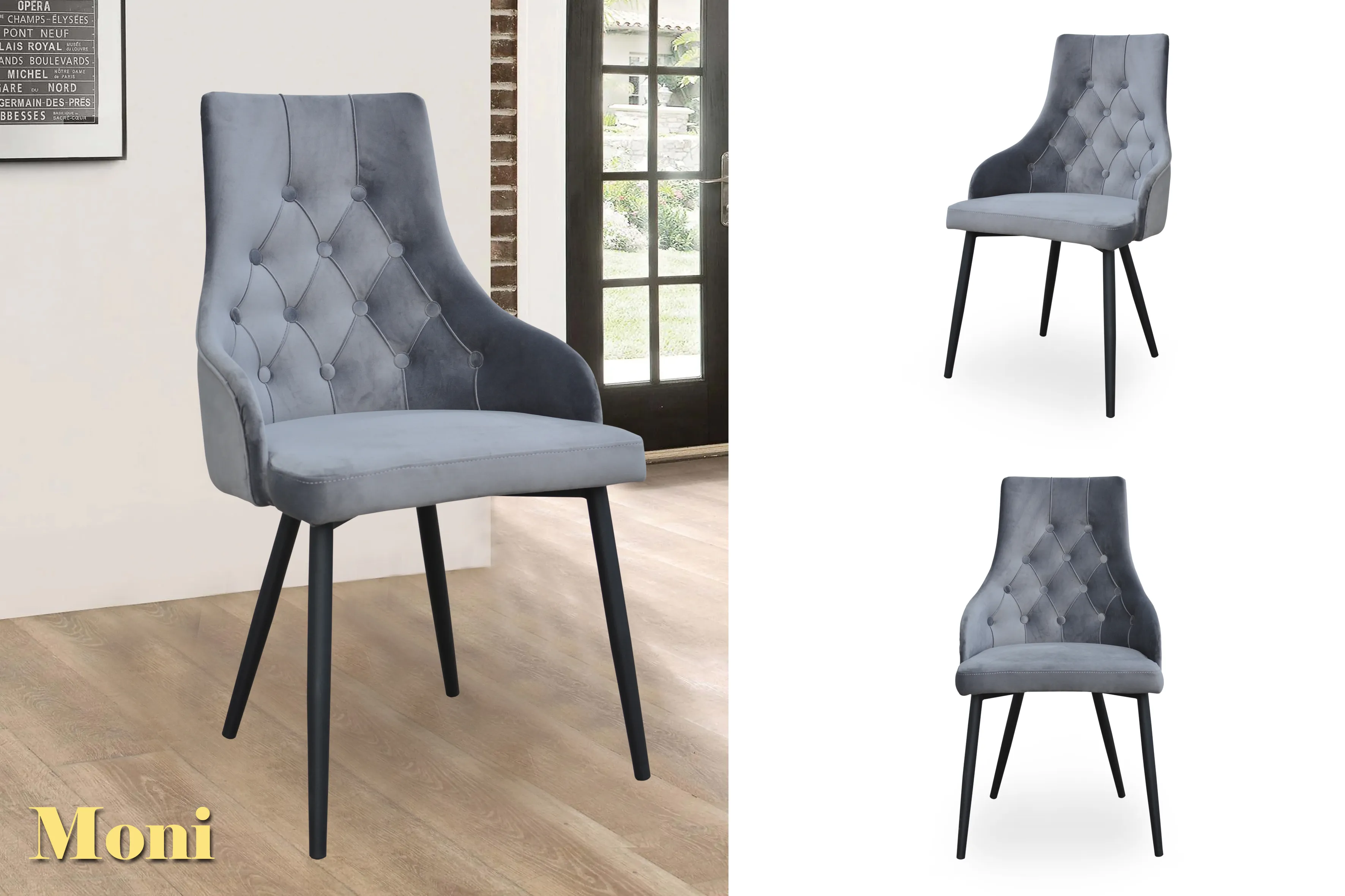 siva stolica, elegancija, kvalitetna stolica